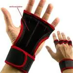 Gants de Street Workout Rouge et Noir Taille L
