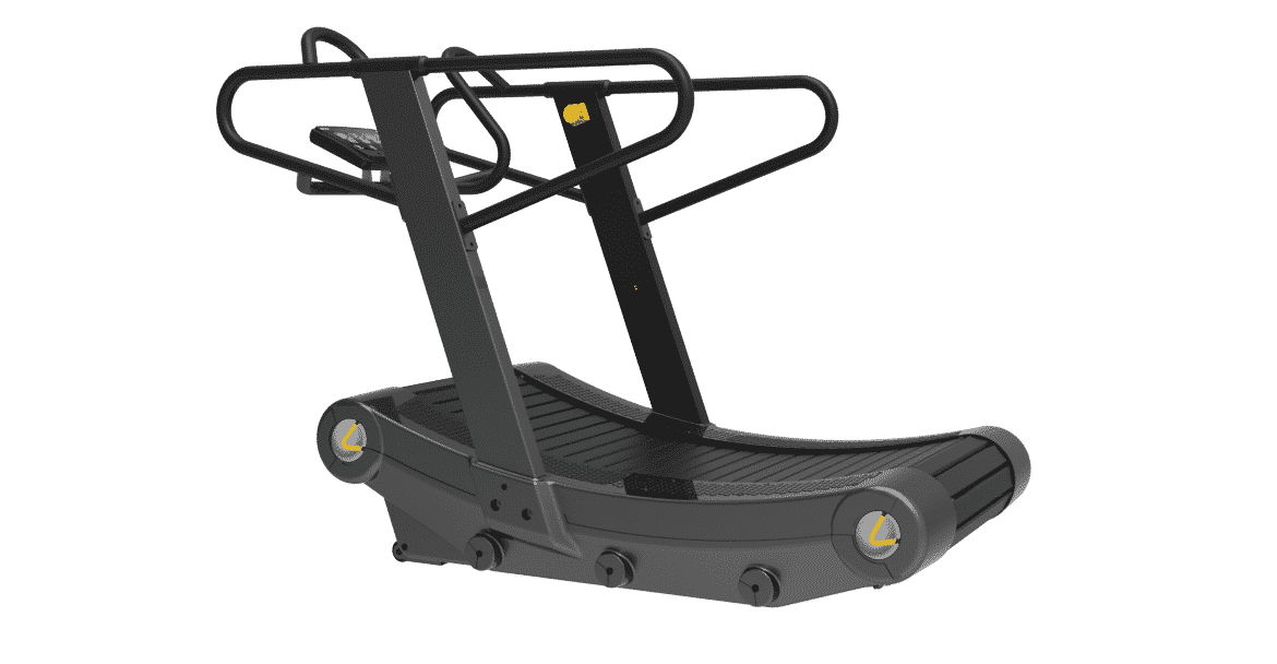 Treadmill curved Protype face