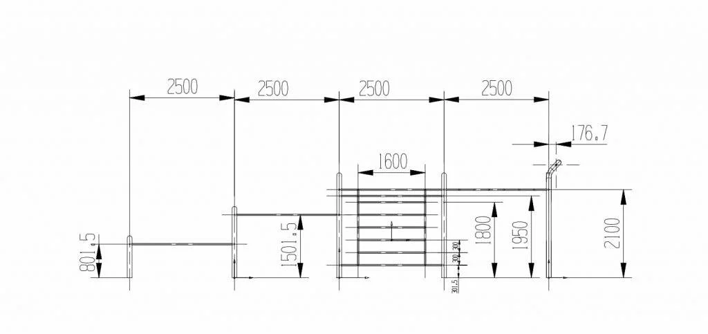 Cage street workout power