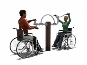Chin up & Upper Limbs Trainer BLH-1511 équipement fitness pmr