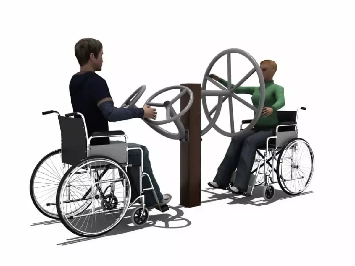 Chest & Shoulder Wheels Station BLH-1518