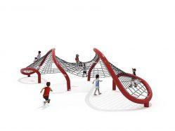 Aire de jeux filet de cable Cage