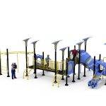 Glissiere combinee Little Doctor Kindergarten Swing