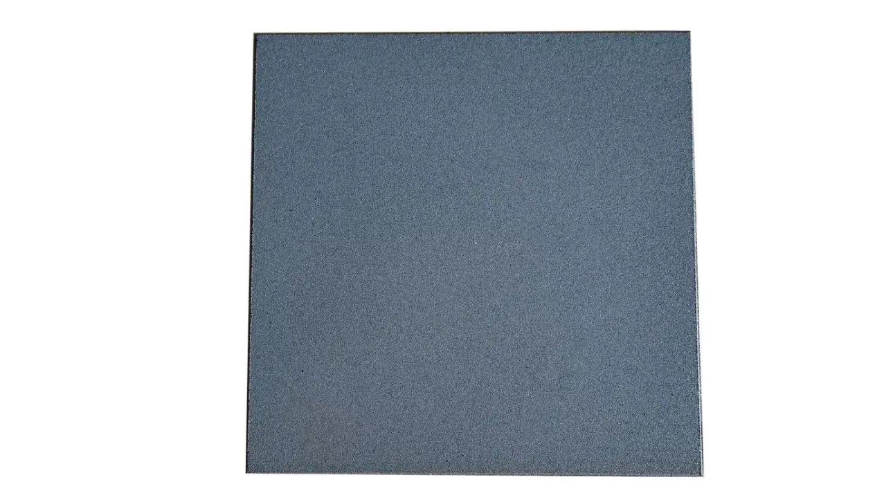 Graue Gummifliese 15 mm — 100 x 100 cm