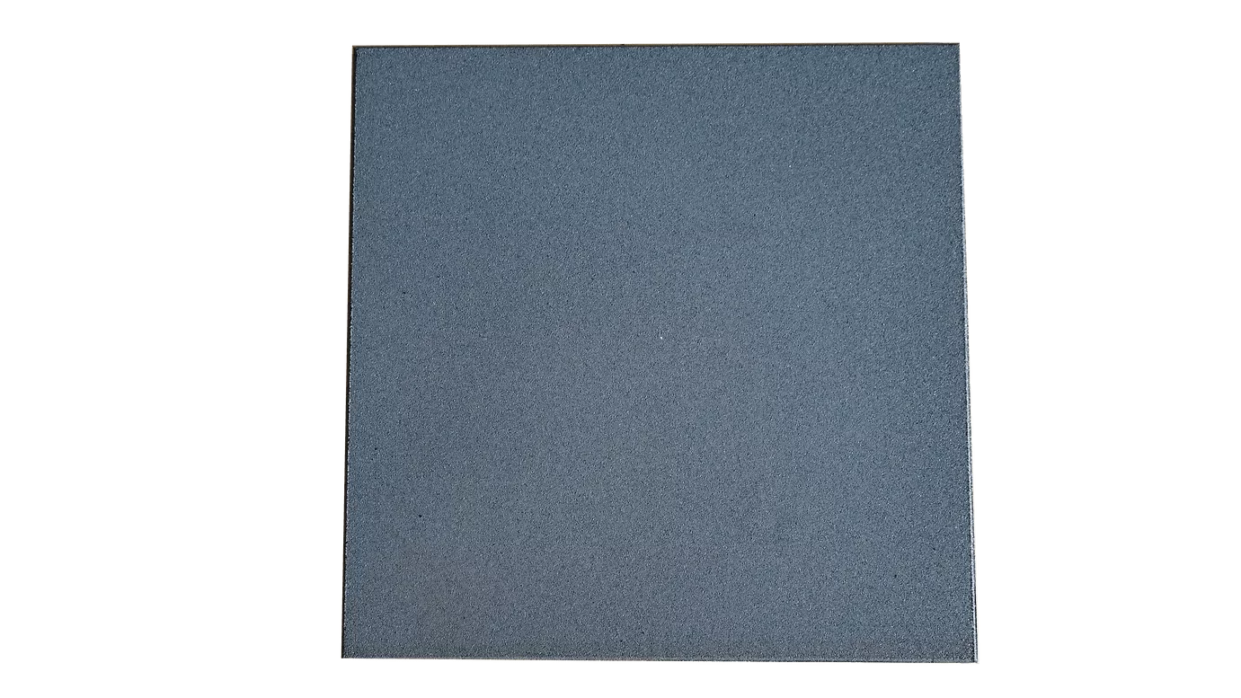 Dalle caoutchouc, grise, L.40 x l.40 cm x Ep.15 mm