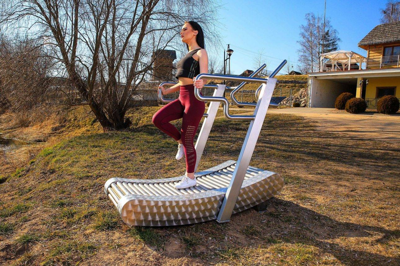 Tapis de course extérieur sans moteur IGREEN (15)