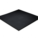 Dalle en caoutchouc amortissante 25 mm 100×100 cm antichoc et antidérapante, revêtement sol salle de sport et zone musculation, haute résistance, classement feu EFL, protection sol et sécurité entraînement intensif