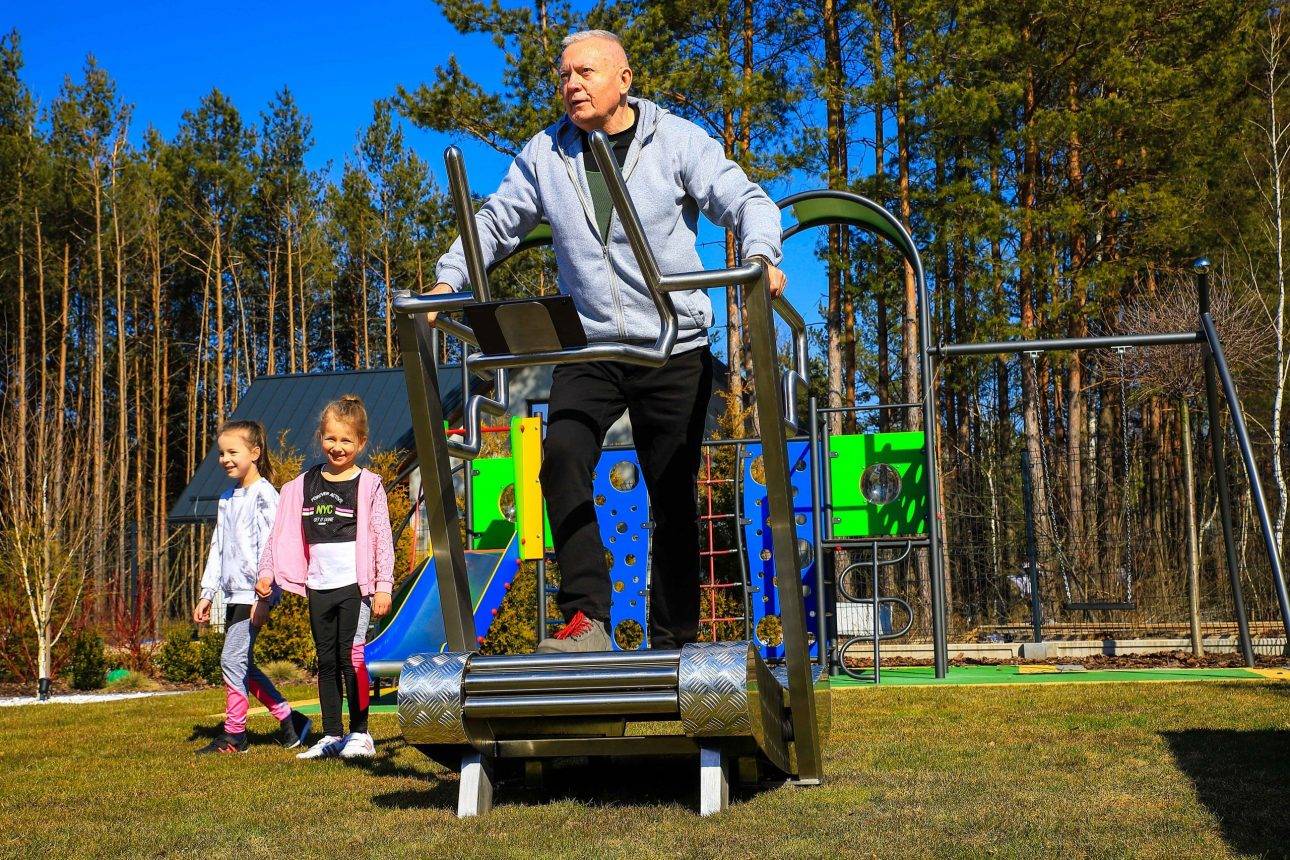 iGreen le nouveau Tapis de course d'extérieur Senior