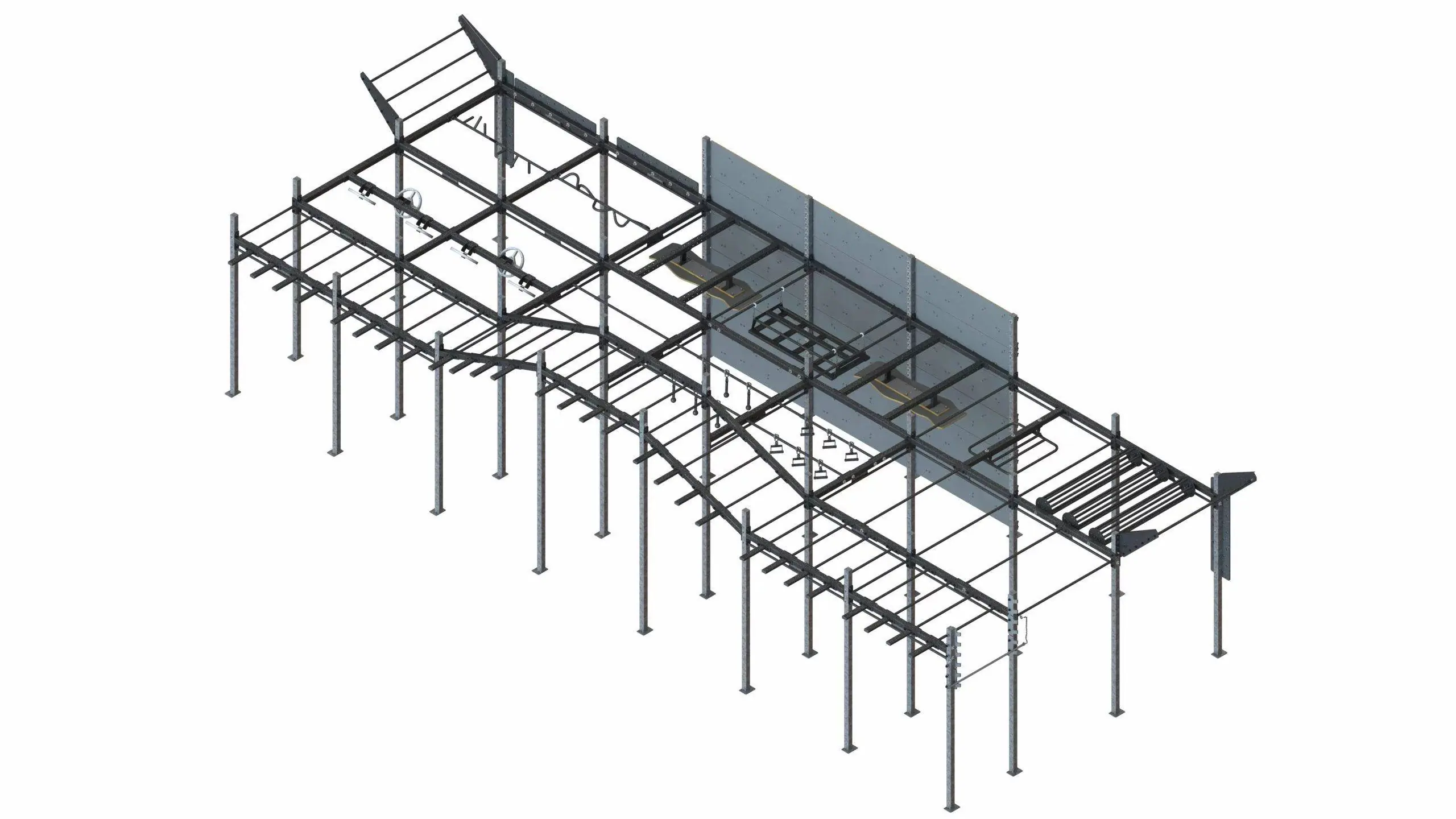 Cage Ninja Multi Rig 2 - structure ninja warrior