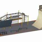 Parcours d’entraînement Ninja warrior