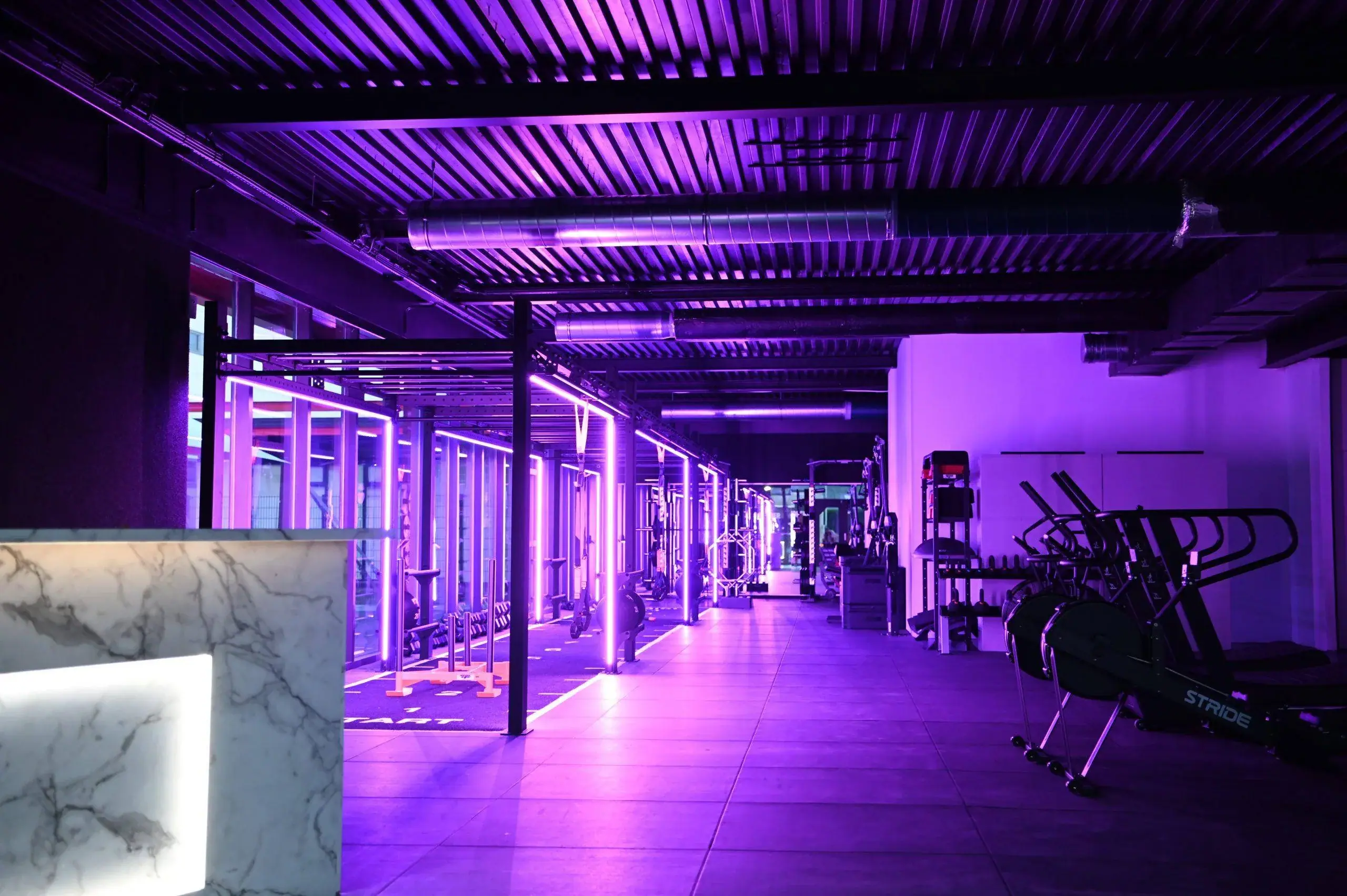 Plateforme Crossfit Long Led 1