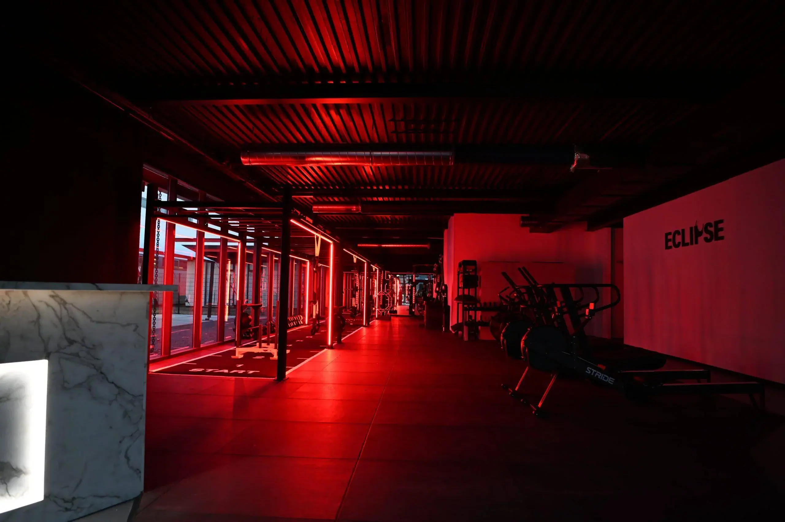 Plateforme Crossfit Long Led 2