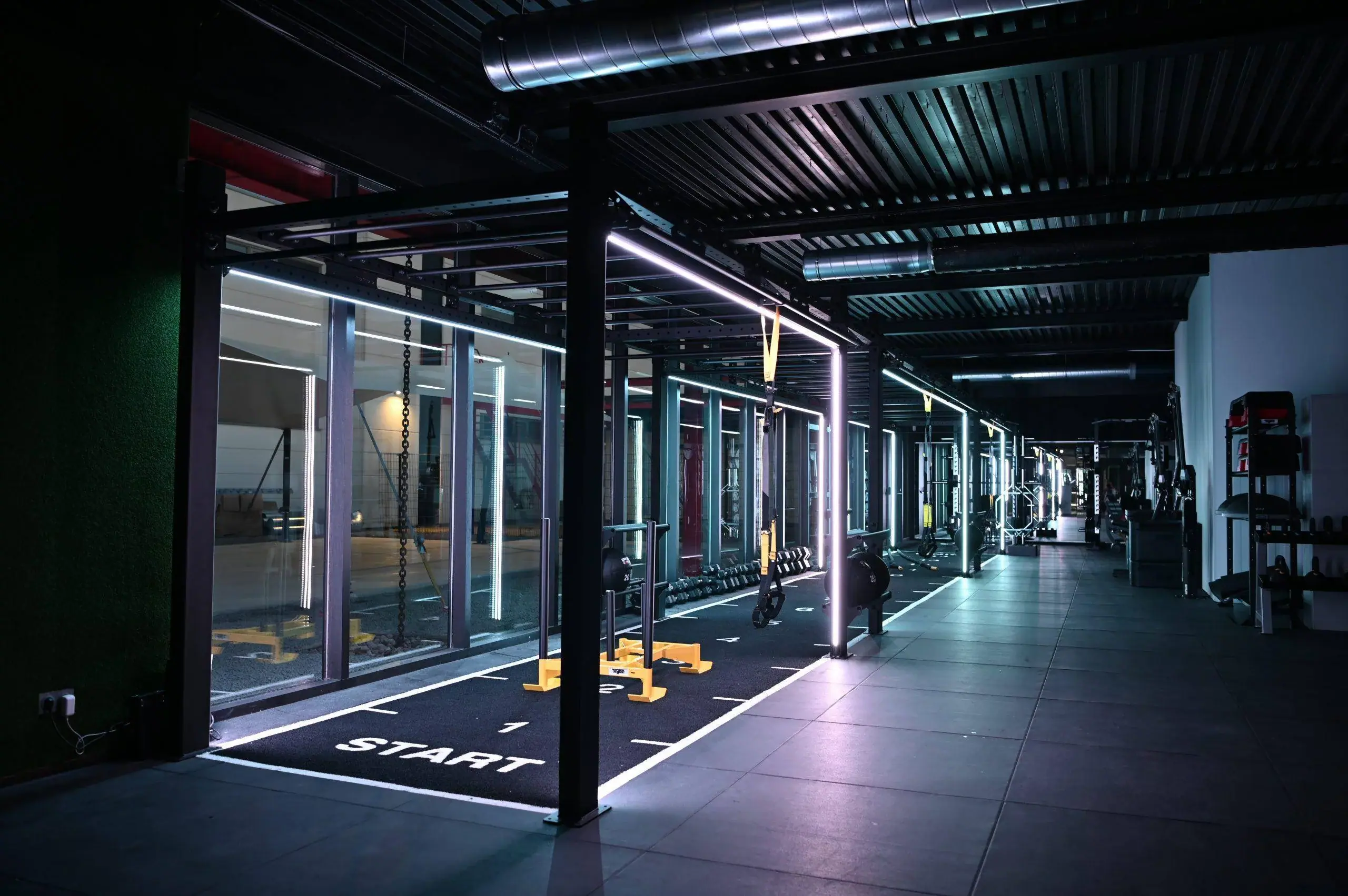 Plateforme Crossfit Long Led