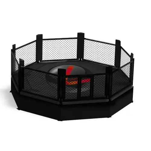 AWMA Mixed Martial Arts Square Cage MMA Patch - Embroidered, 2.5x2.5 Inch, For Uniforms & Gear - View #4