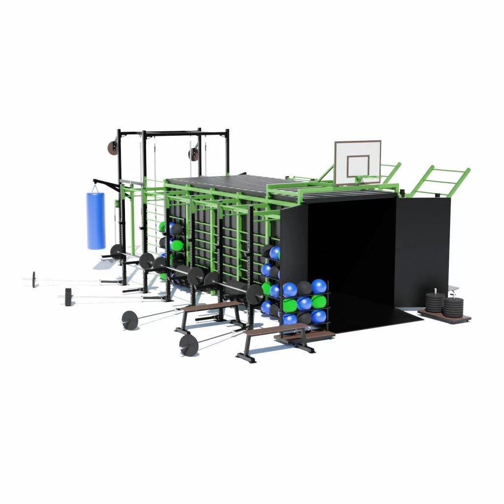 Gym Container Rigs Cage CrossFit Container : Mobilité et Polyvalence