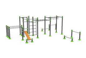 structure street workout complète fp2435 entraînez vous comme un pro !