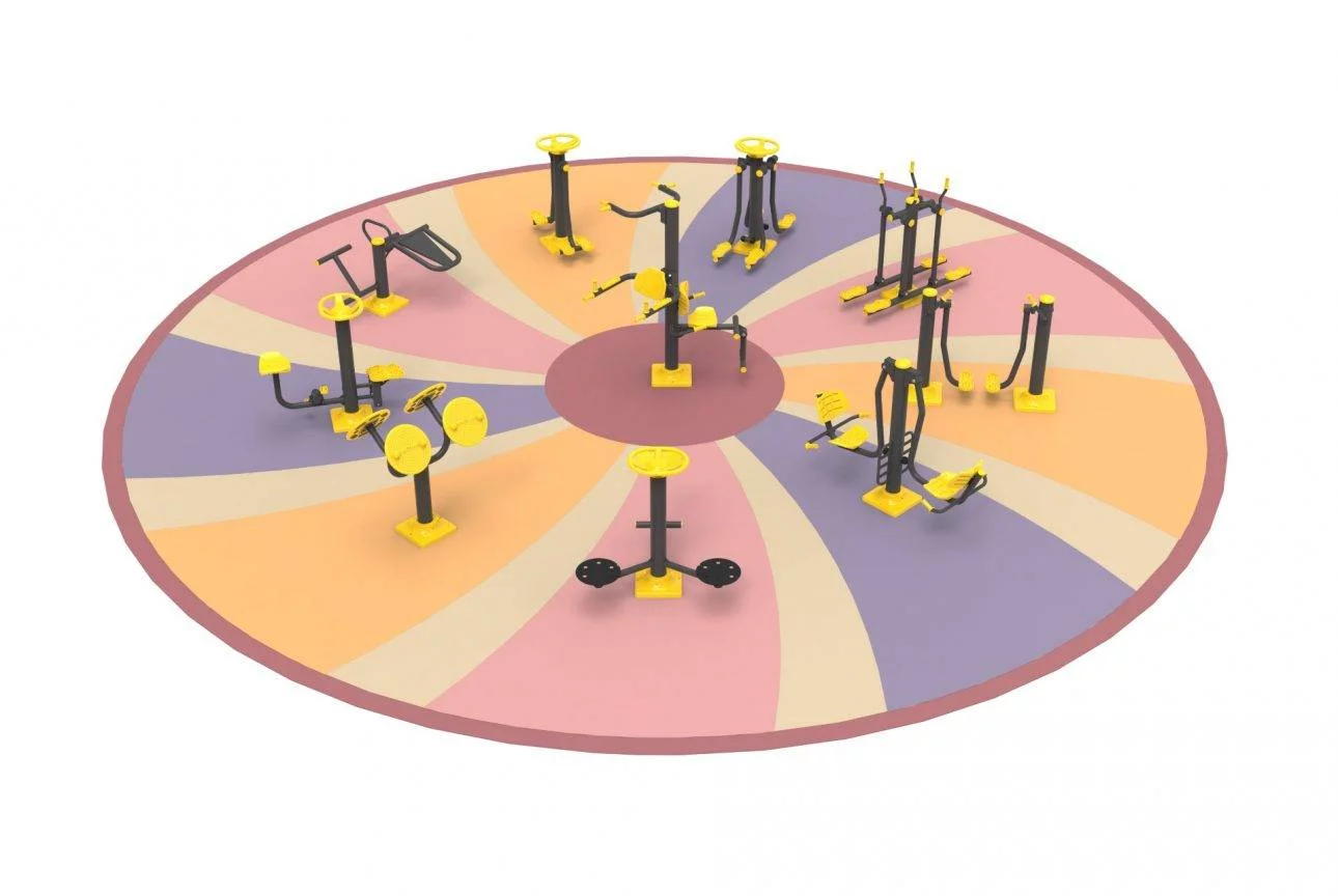 structures sportives extérieures professionnelles