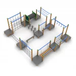 structure ninja enfant extérieur s04