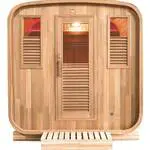 sauna extérieur gaïa nova nova Épicéa 6 places