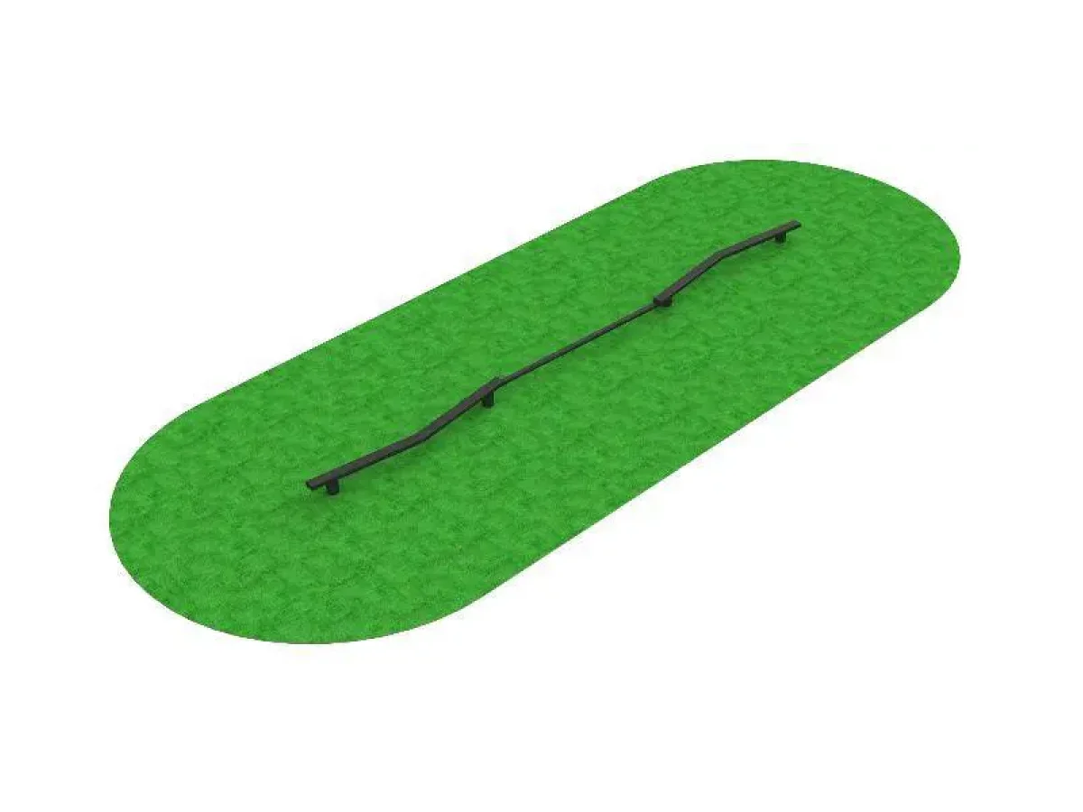 module parcours obstacle trail balance snake – poutre d'équilibre