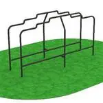 module parcours obstacle trail dips steps – travail de bras et jambes niveau 2