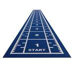 piste en gazon synthétique crossfit bleue 20m x 2m curled (poils courts)