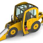 aire de jeux camion de chantier jeu d'escalade et de balancement structure en acier galvanisé toboggan en inox