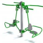 appareil pmr double lat pulldown extérieur renforcez votre dos et vos épaules en plein air