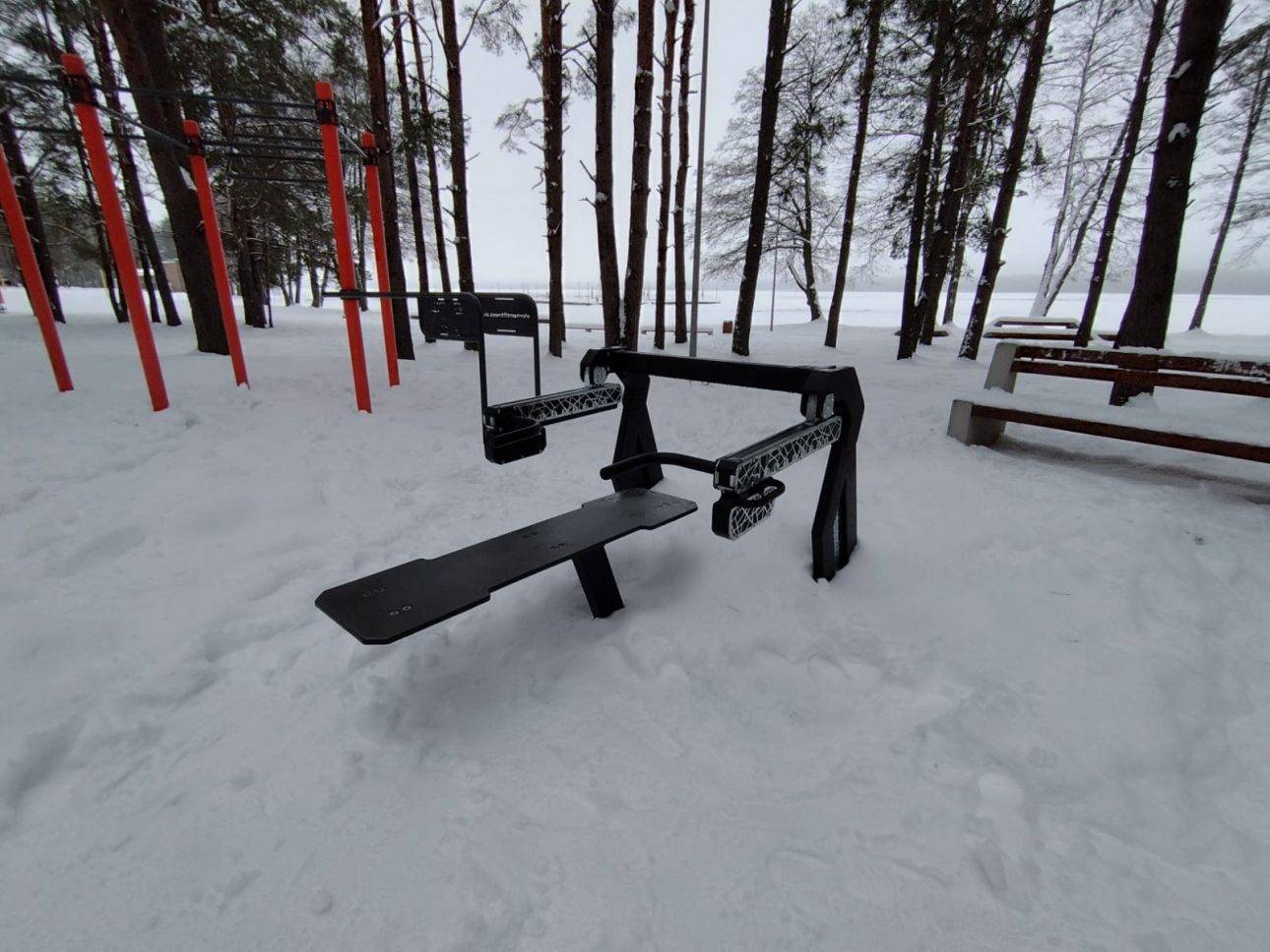 découvrez la série og le banc développé couché guidé extérieur ultime