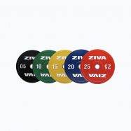 disque olympique ziva zvo urethane competition coloré, haute qualité