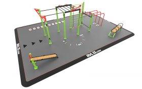 parc street workout uruk 75 structure fitness combinée