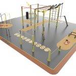 parc street workout uruk 95 Équipement complet pour entraînement freestyle sur 95m²