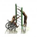 parcours santé espalier pmr Échelle verticale equipement sportif handicapé