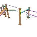 structure sportive enfants dips, abdos, tractions | activités extérieures