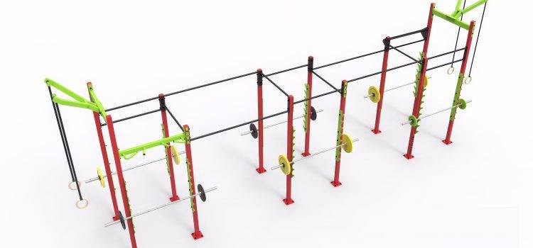 racks et cages crossfit exterieur la solution en acier galvanisé