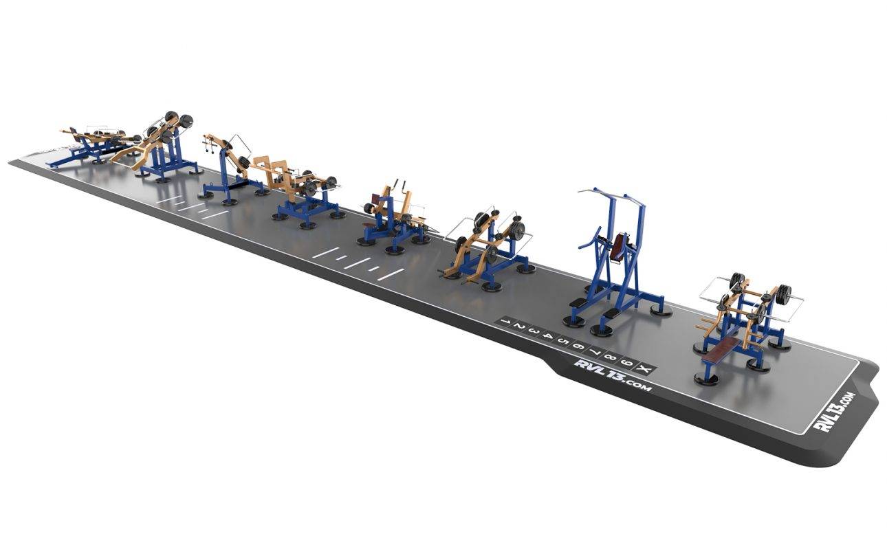 Équipement sportif pour parcours santé light in fitness