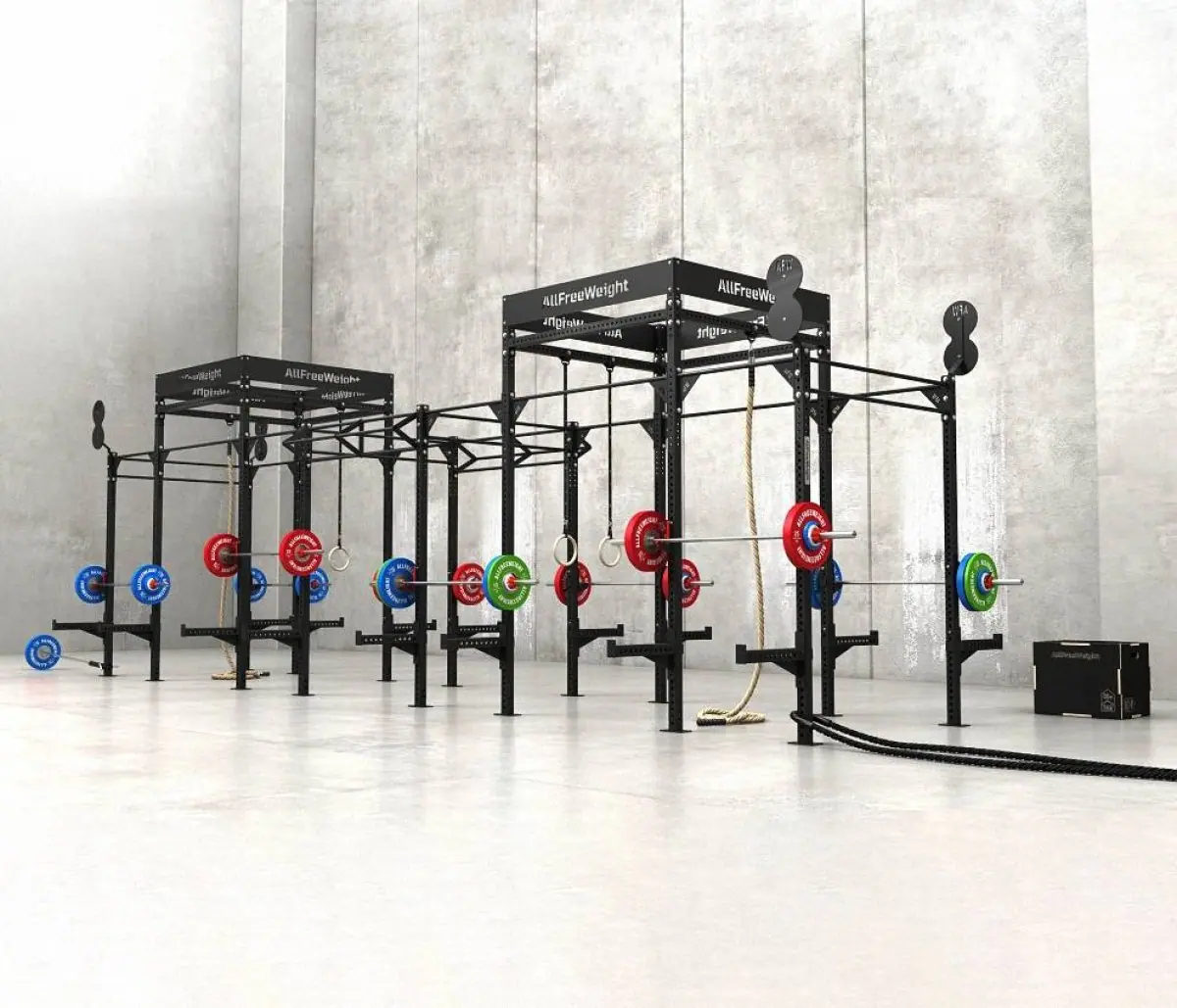 M16 evolutive crossfit and cross training cage