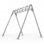 Portique à TRX et Sangles de Suspension de 6 Mètres