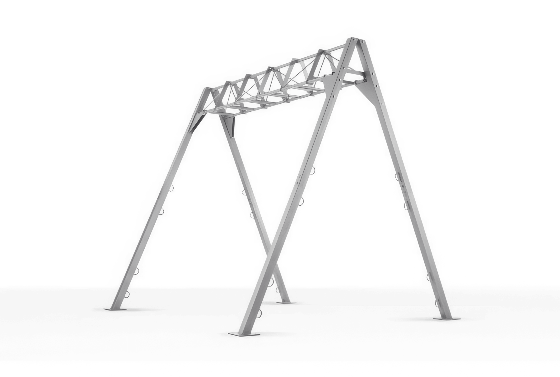 Portique à TRX et Sangles de Suspension de 6 Mètres