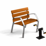 Chaise Extérieure avec pédalo pour Cardio - Sécurité & Confort pour les Jeunes et Adultes