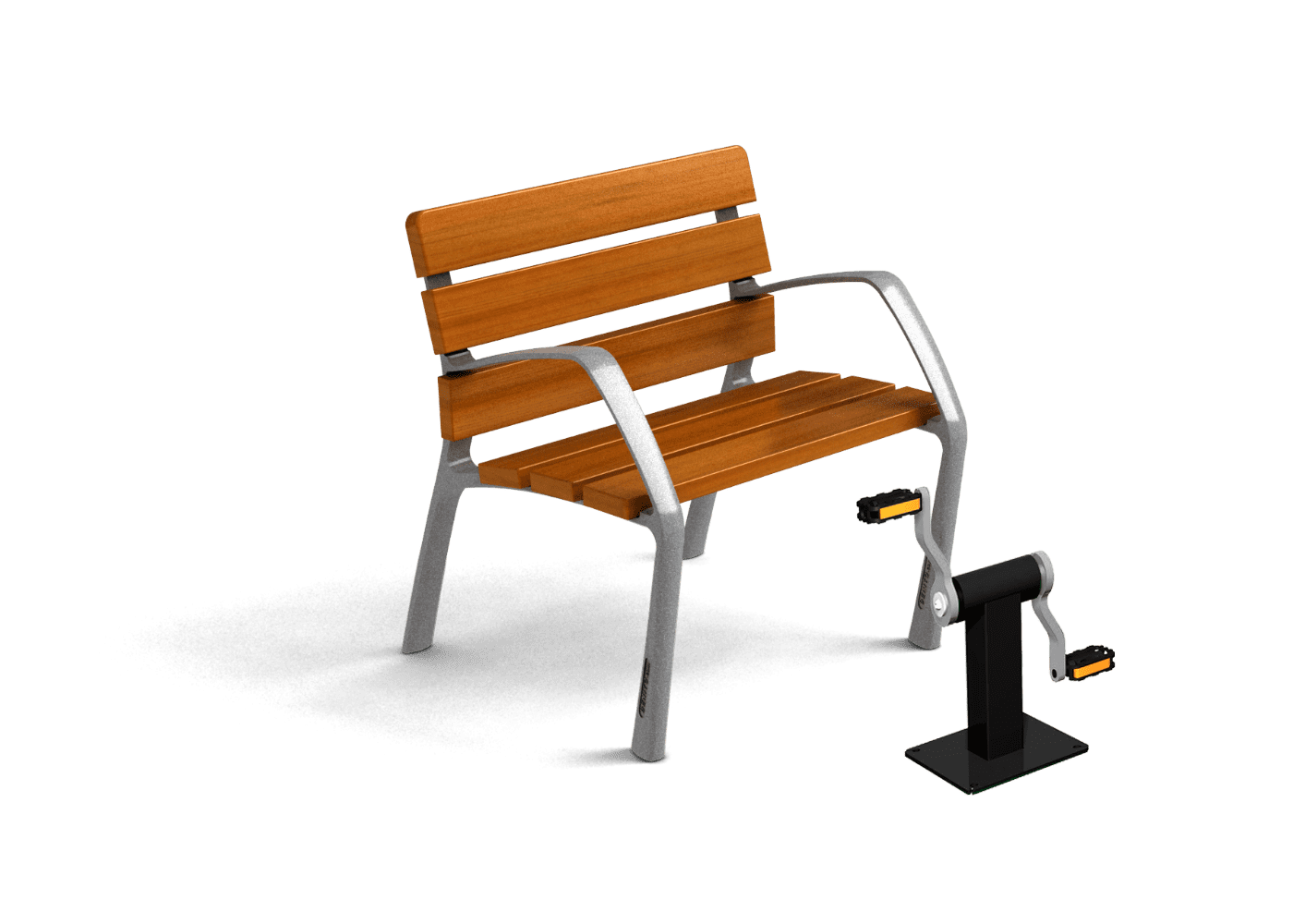 Chaise Extérieure avec pédalo pour Cardio - Sécurité & Confort pour les Jeunes et Adultes