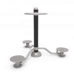 Équipement Parcours Santé pour la Taille - Acier Galvanisé - Extérieur