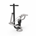 Équipement Rameur Parcours Santé Cardio - Acier Galvanisé - Extérieur