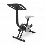 Équipement vélo pour parcours de santé en acier galvanisé pour exercices de cardio en extérieur