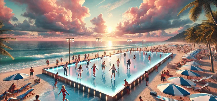 Fabricant de patinoire sans glace, patinoire synthétique, patinoires artificielles, solution innovante pour les amateurs de patinage