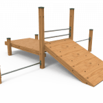 parcours santé en bois banc à lombaires et abdominaux lumbars work fit