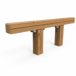 parcours santé en bois module saut obstacles work fit bois scandinave traité