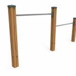 Parcours santé en bois Work-fit Jump and Sway - Qualité et durabilité