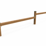 parcours santé work fit bois poutre Équilibre 2 niveaux qualité et durabilité assurées