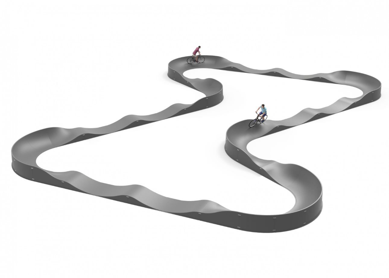 Pourquoi choisir un Pump Track en polyester renforcé de fibre de verre